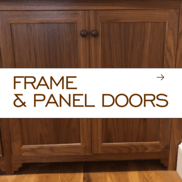 Frame and Panel doors