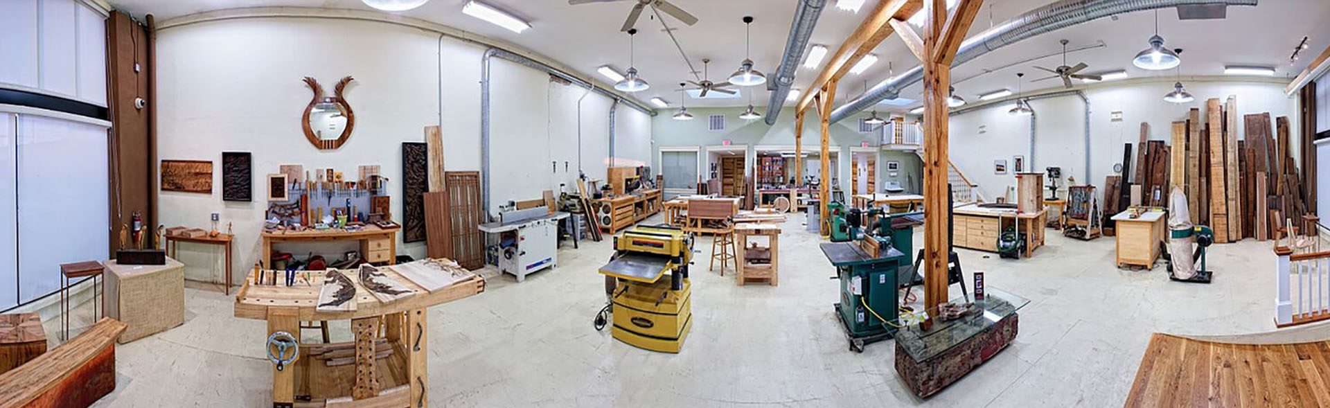 flroida School of woodwork panorama wood shop, Florida school of woodwork
