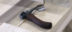 adze handtool for seat carving